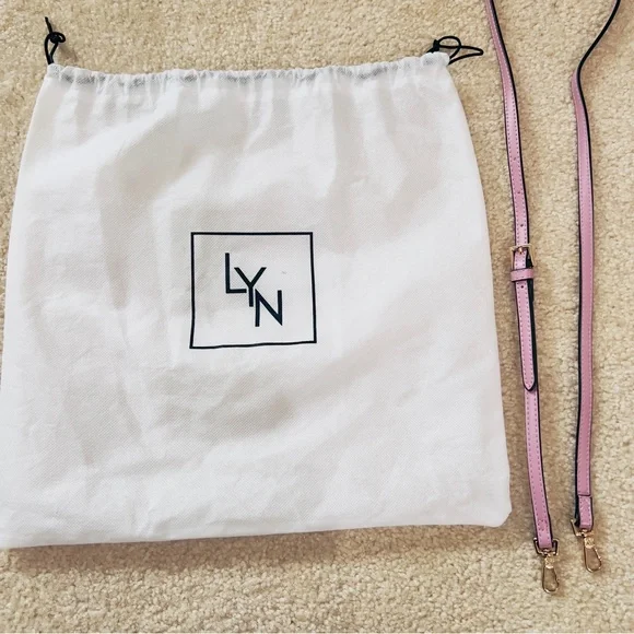 LYN Pink Top Handle Crossbody Bag - Picture 3 of 9